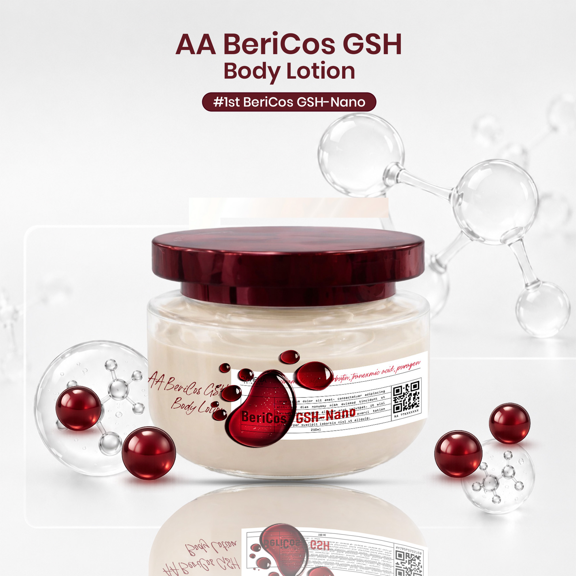 AA Bericos GSH Body Lotion 100gr