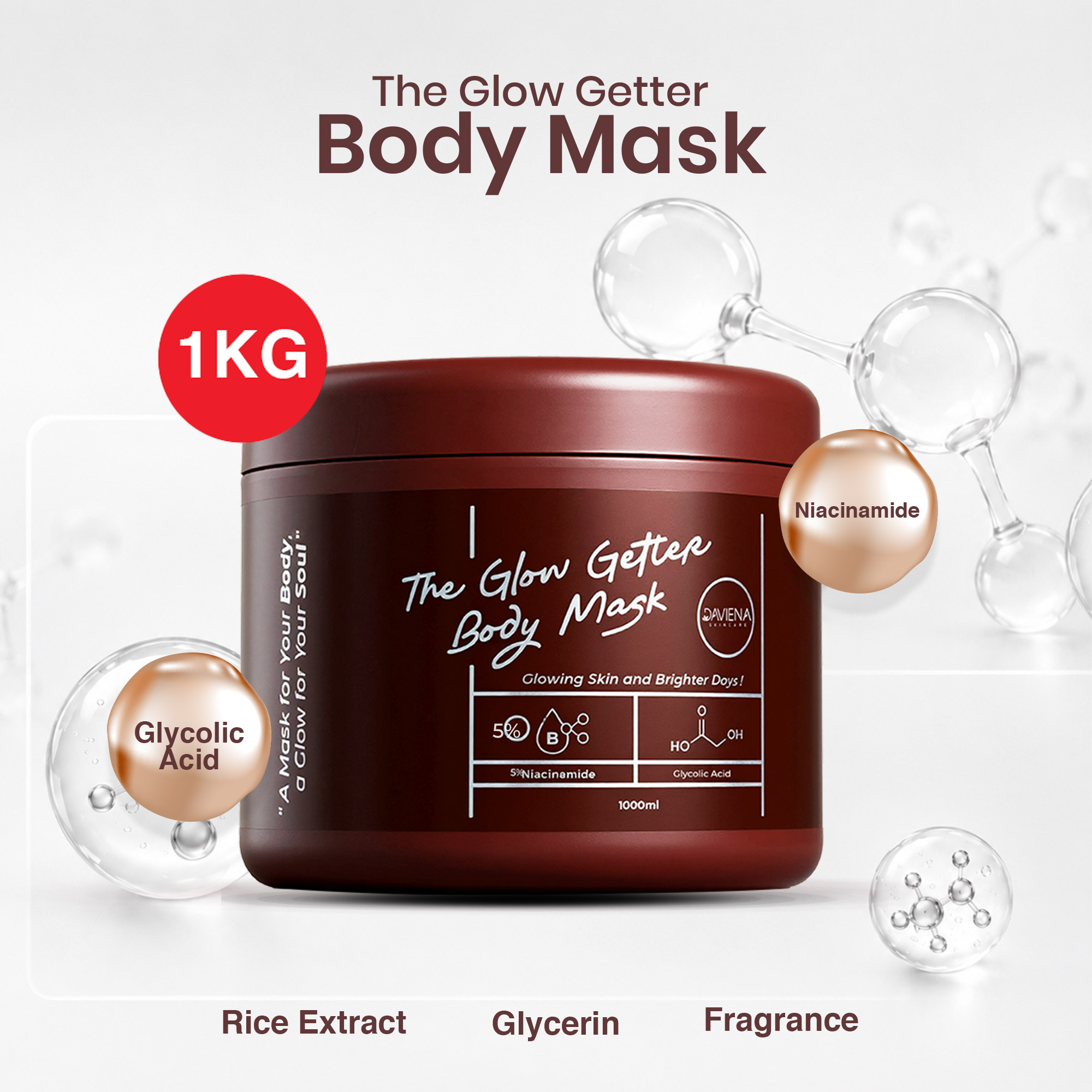 The Glow Getter Body Mask 1Kg